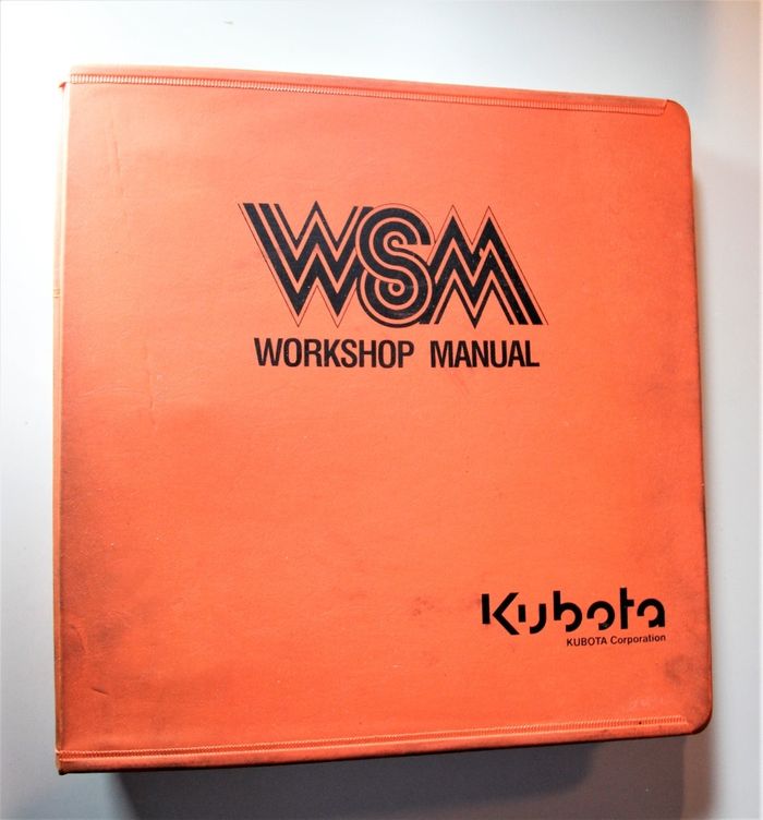 Kubota B1700 B2100 B2400 Workshop Manual