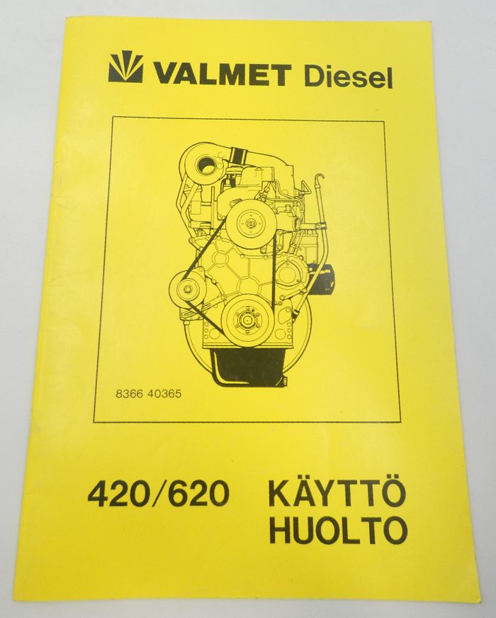 Valmet Diesel 420/620 käyttö ja huolto