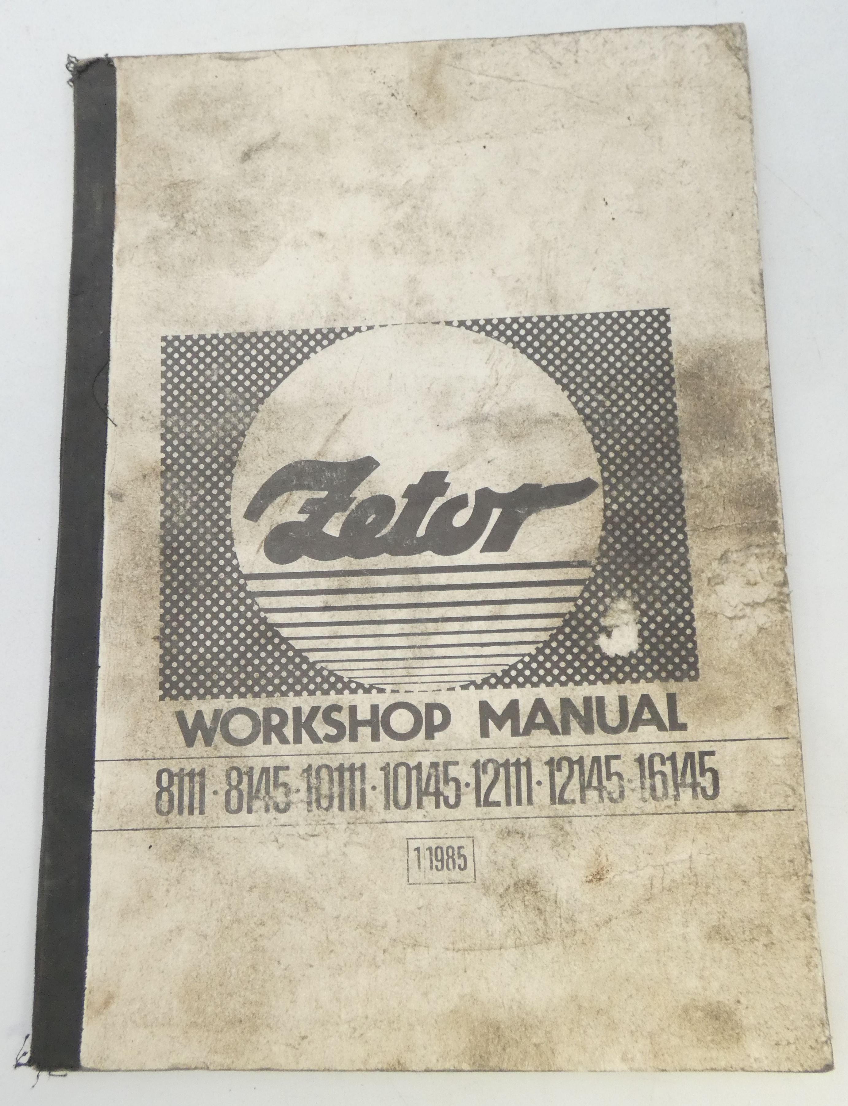 Zetor 8111, 8145, 10111, 10145, 12111, 12145, 16145 workshop manual