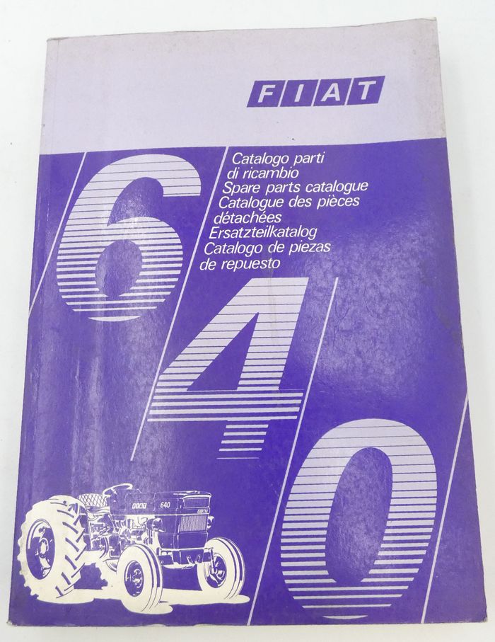 Fiat 640 spare parts catalogue
