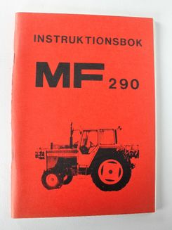 MF 290 Instruktionsbok