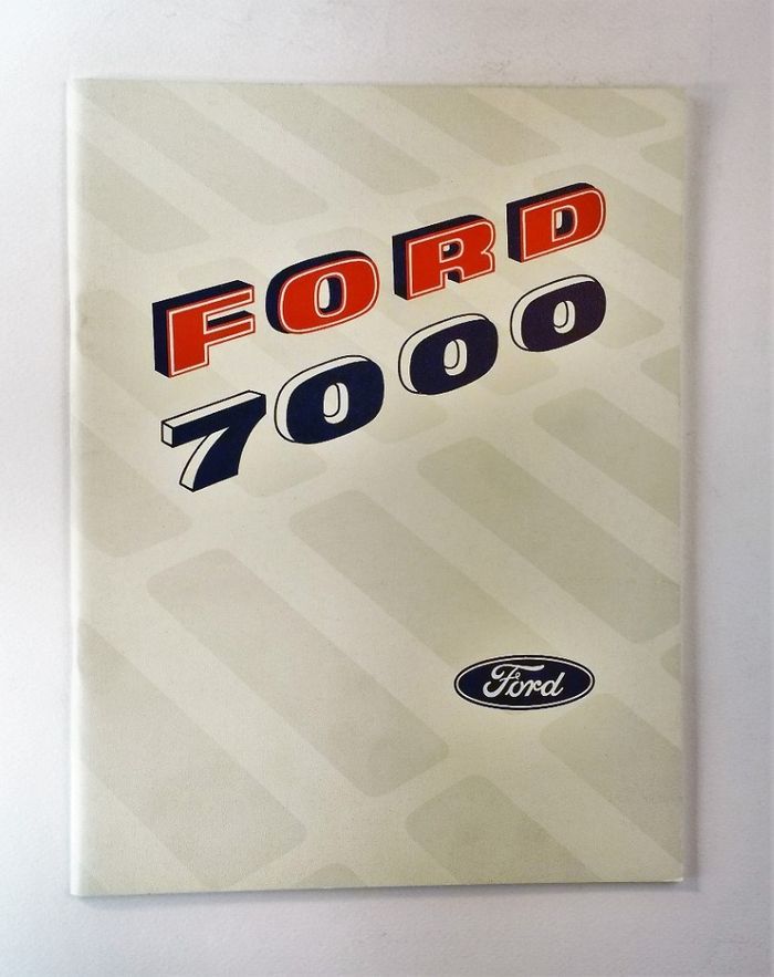 Ford 7000 Käyttäjän käsikirja