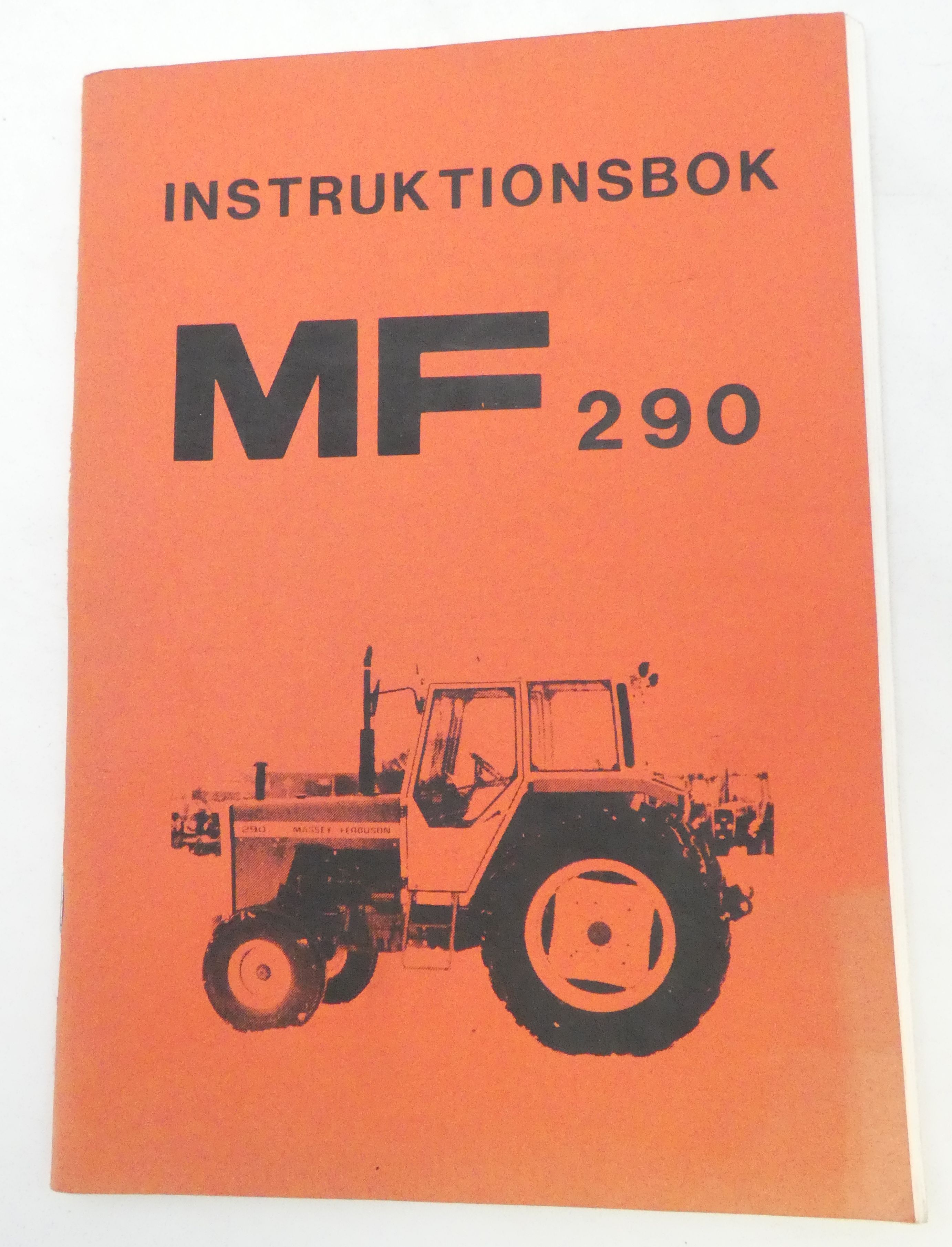 Massey-Ferguson MF290 instruktionsbok