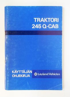 Leyland 245 Q-CAB Käyttäjän ohjekirja