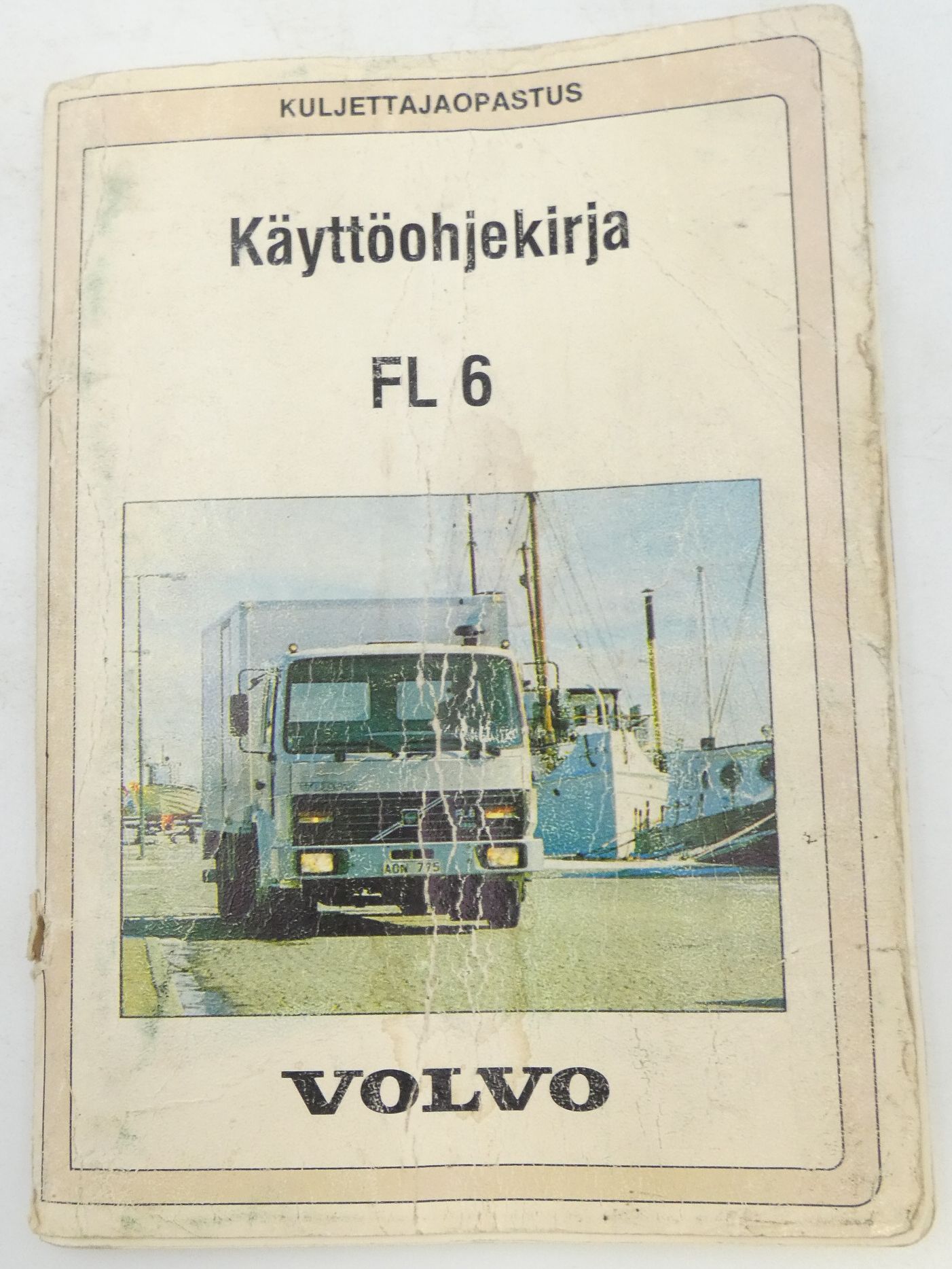 Volvo FL6 käyttöohjekirja