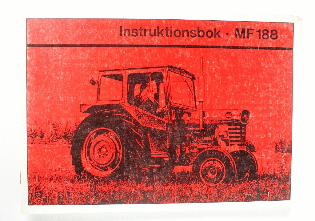 MF 188 Instruktionsbok
