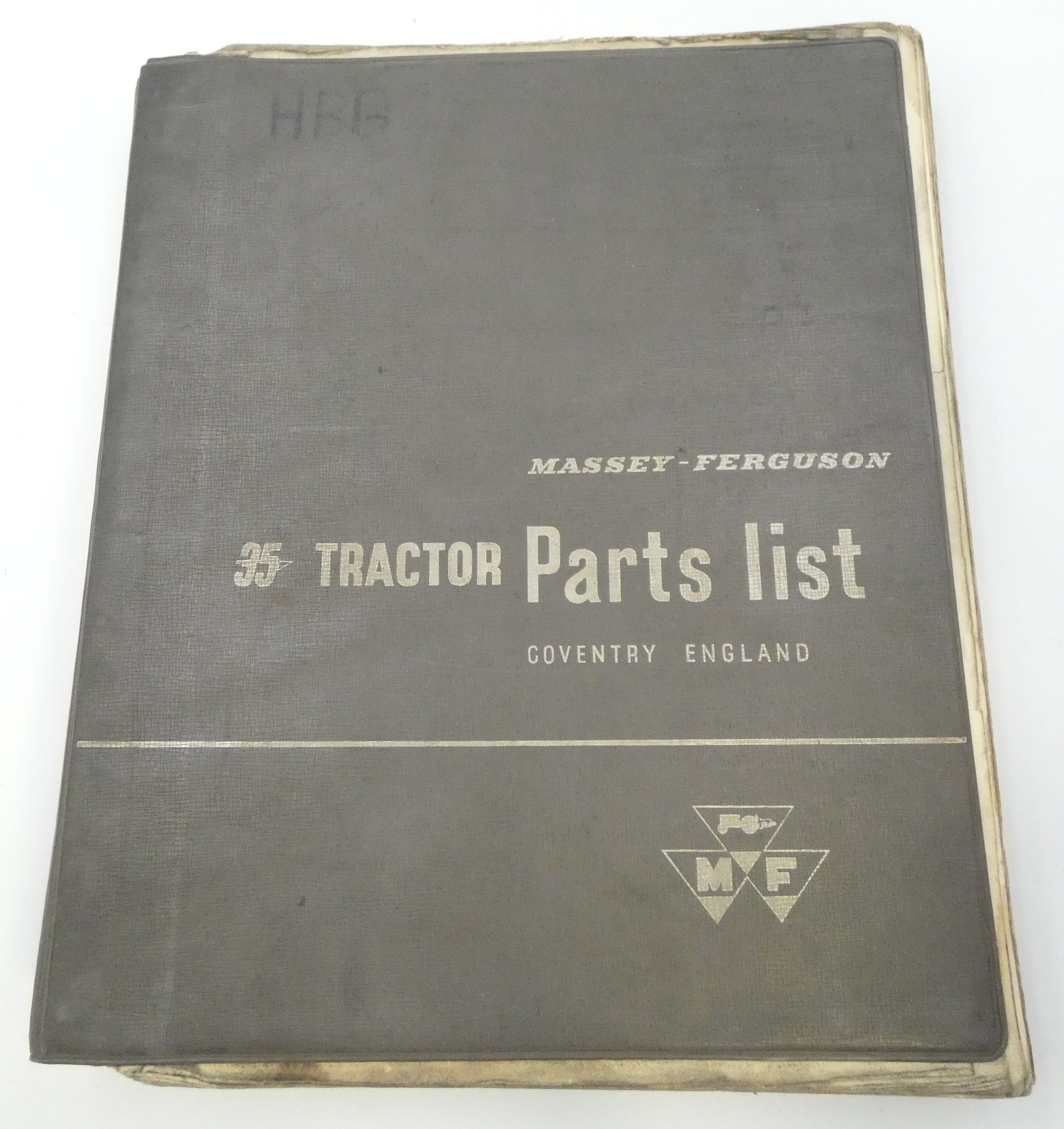 Massey-Ferguson 35 tractor parts list