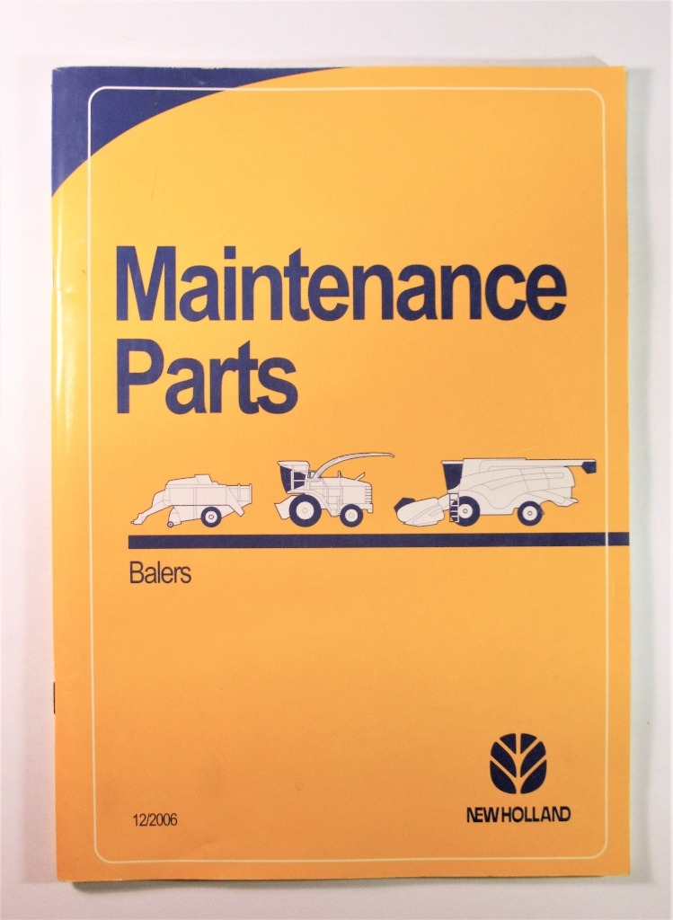 New Holland Balers Maintenance Parts BB930A BB940A BB950A BB960A BB920 BR560A BR560A Combi