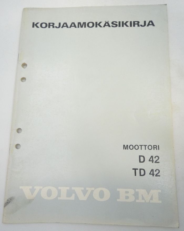 Volvo BM D42, TD42 korjaamokäsikirja