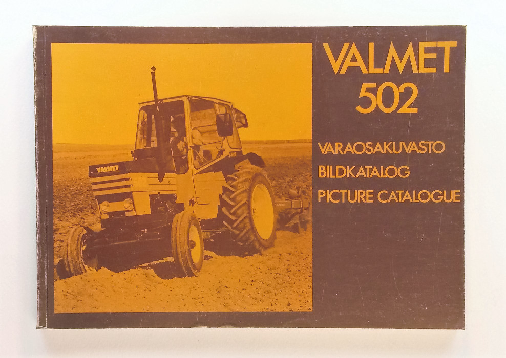 Valmet 502 Varaosakuvasto