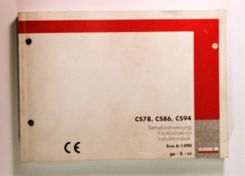 Case CS78 CS86 CS06 Käyttöohje