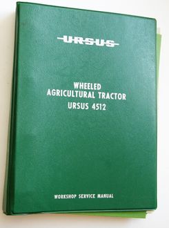 Ursus 4512 Tractor Workshop Manual