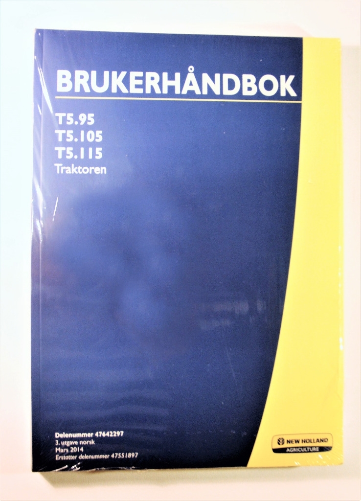 New Holland T5.95 - T5.105 - T5.115 Brukerhåndbok