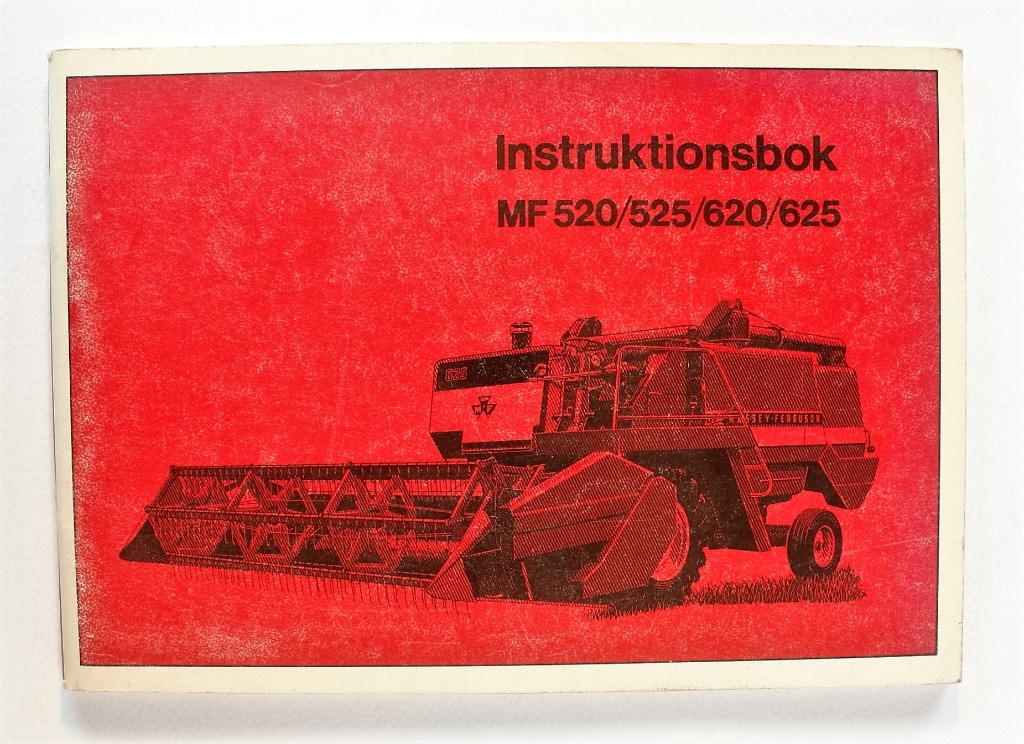 Massey Ferguson 520, 525, 620, 625 Instruktionsbok