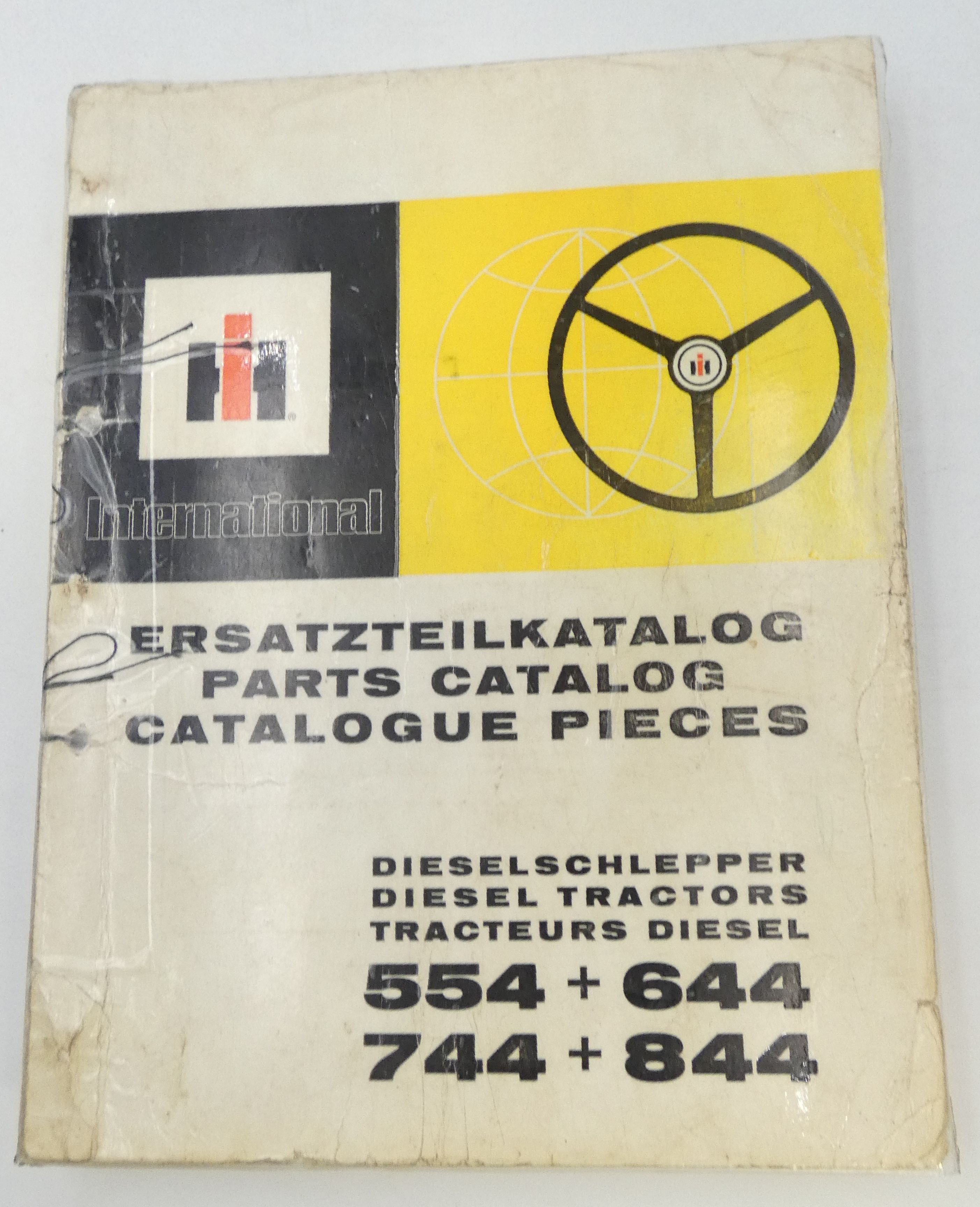 International 554+644, 744+844 parts catalogue