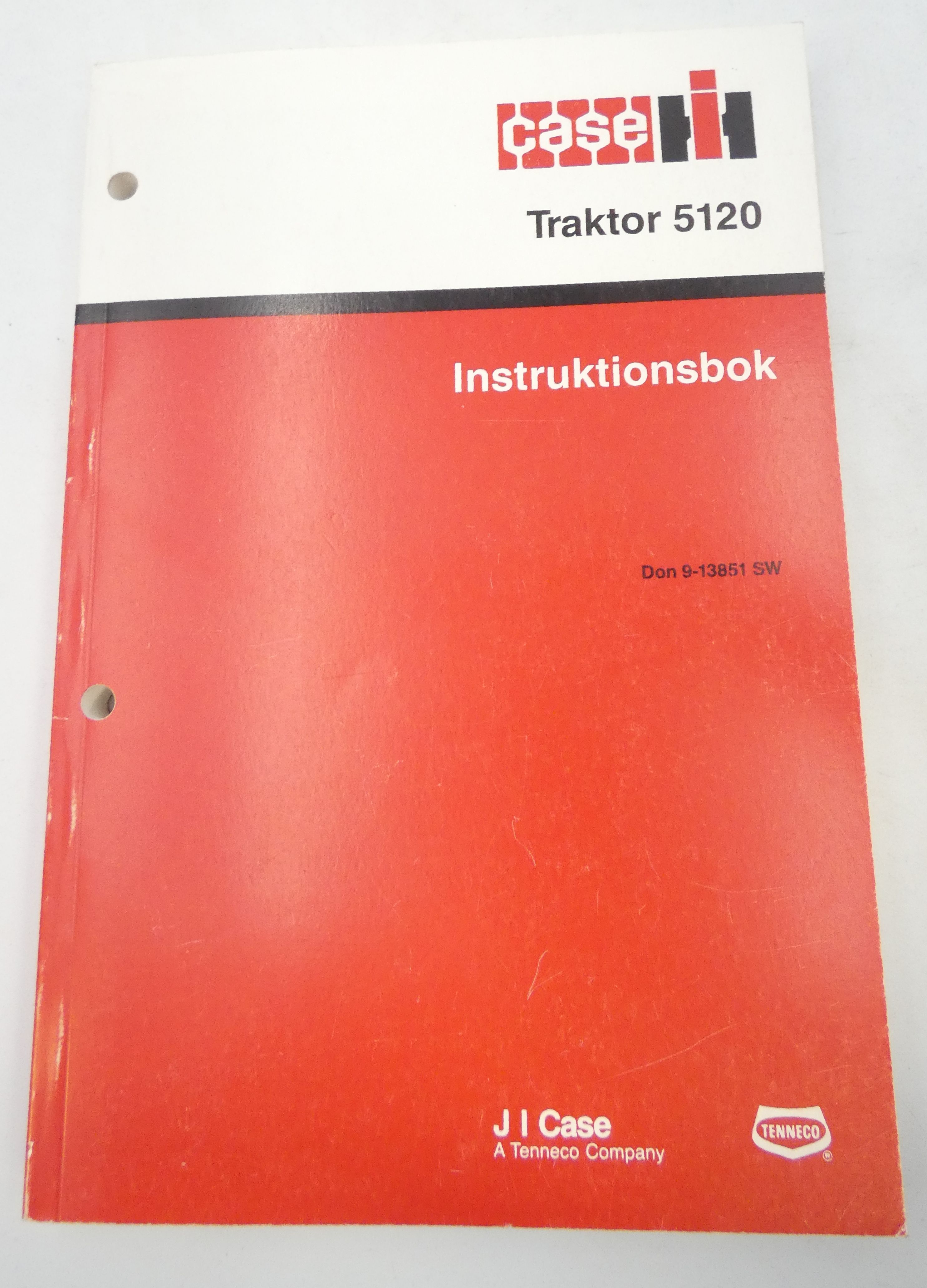 CaseIH traktor 5120 instruktionsbok