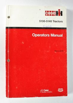 CaseIH 5130-5140 Operators Manual