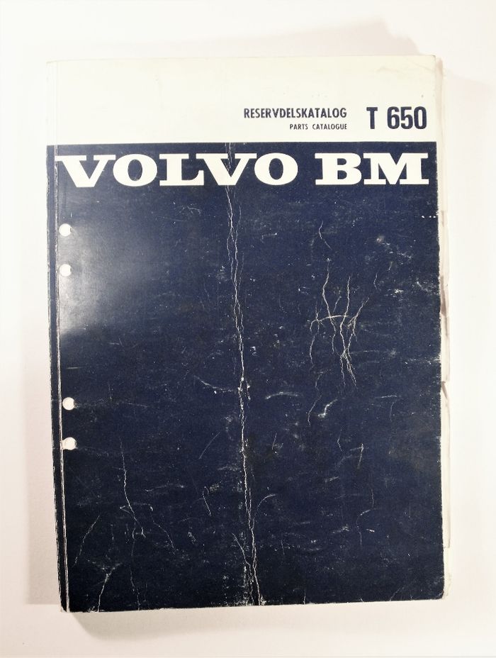 Volvo BM T650 Reservdelskatalog Parts Catalogue