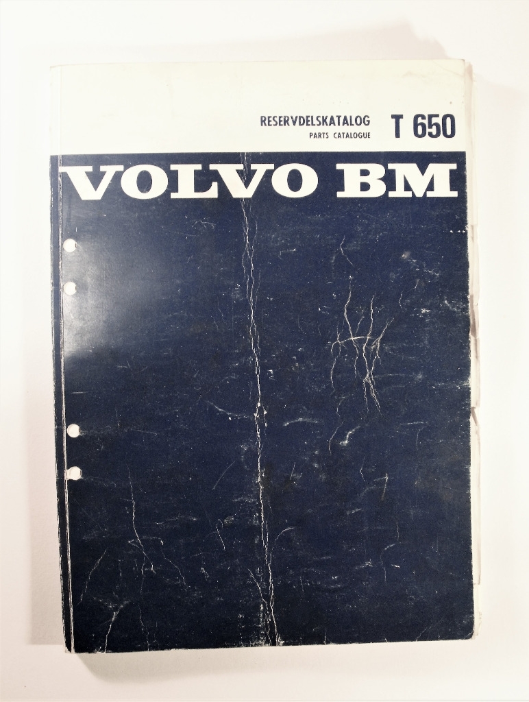 Volvo BM T650 Reservdelskatalog Parts Catalogue