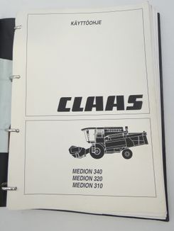 Claas Medion 340, 320, 310 käyttöohje