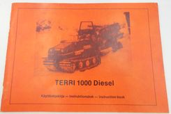Terri 1000 diesel käyttöohjekirja