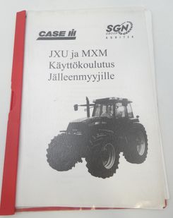 Case IH JXU ja MXM käyttökoulutus jälleenmyyjille