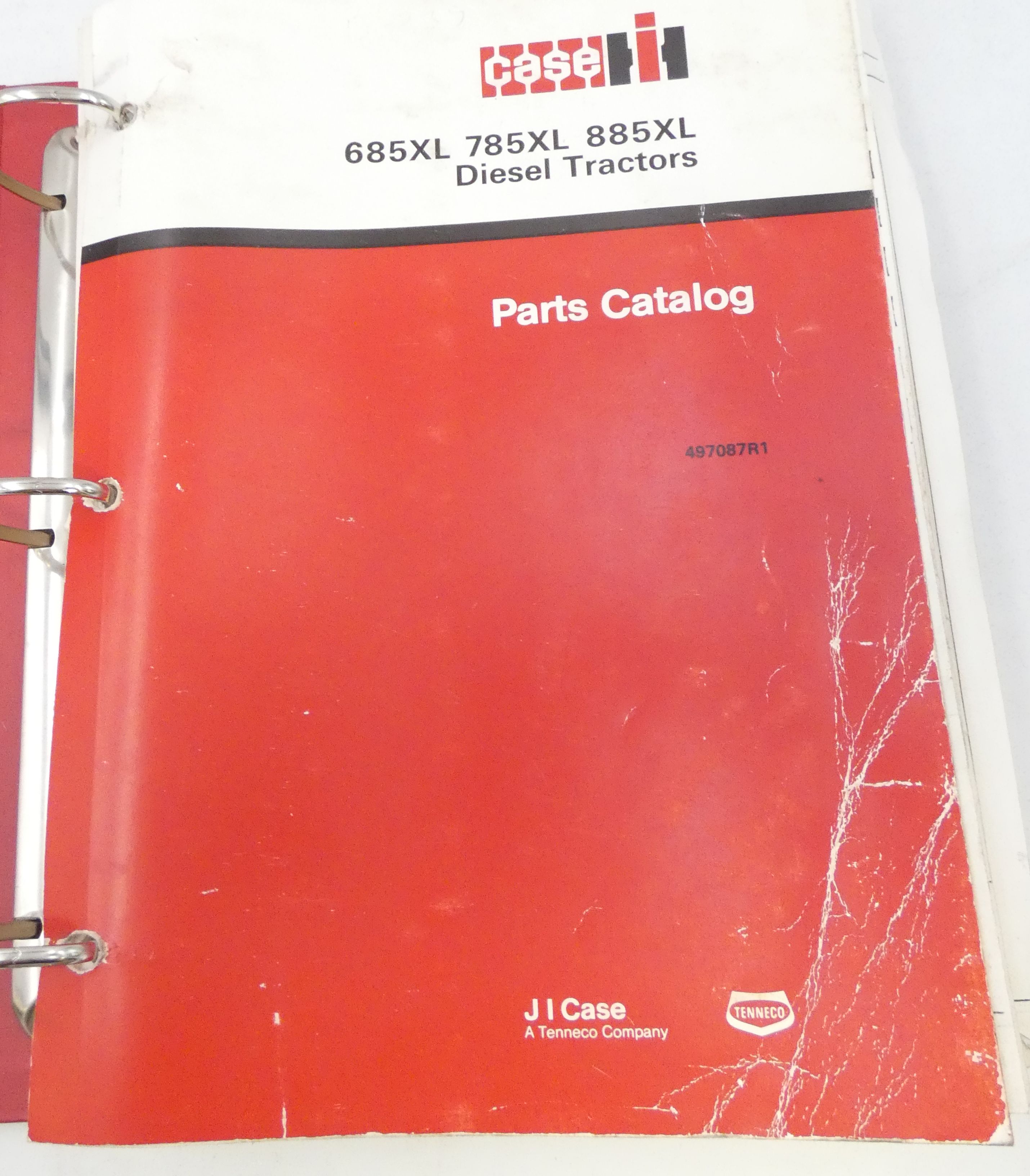 CaseIH 685XL, 785XL, 885XL diesel tractors parts catalog