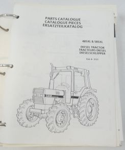 Case 485XL & 585XL diesel tractors parts catalog