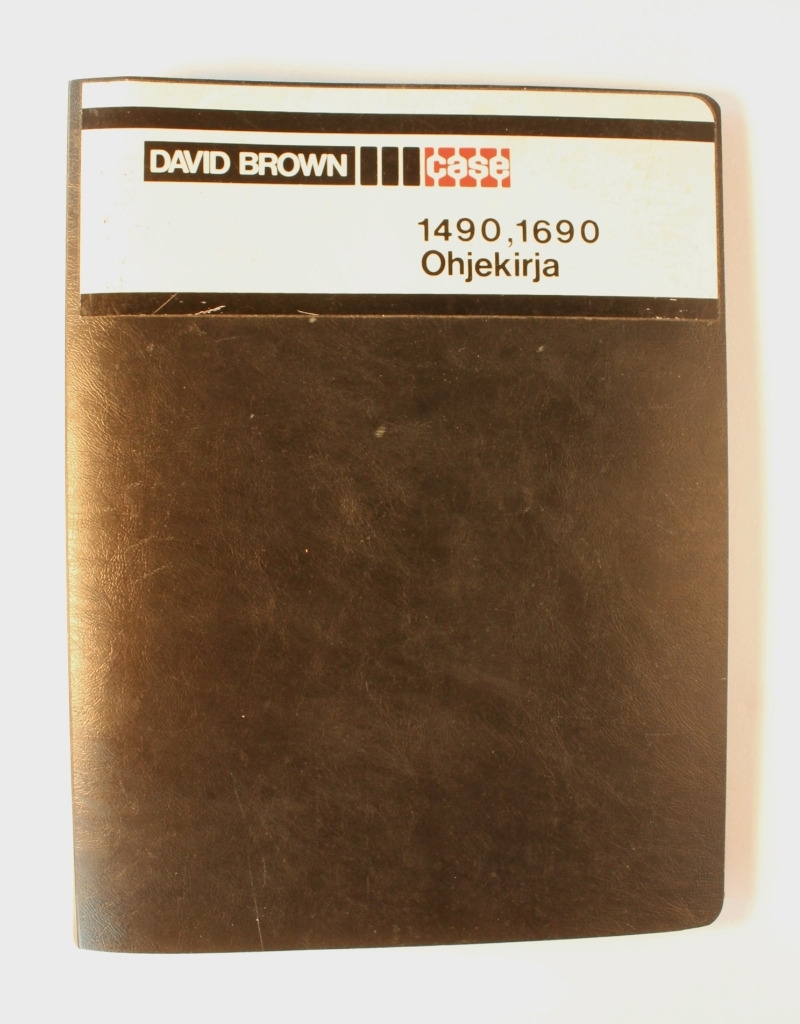 David Brown 1490, 1690 Ohjekirja