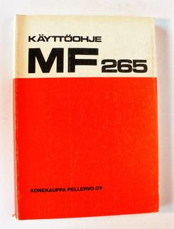 MF 265 Käyttöohje 1984