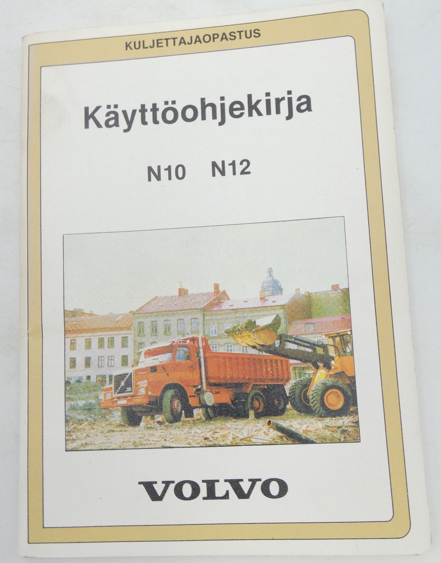 Volvo N10, N12 käyttöohjekirja