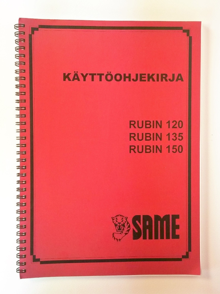 Rubin 120 135 150 Käyttöohjekirja