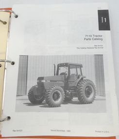 Case International 7110 tractor parts catalog