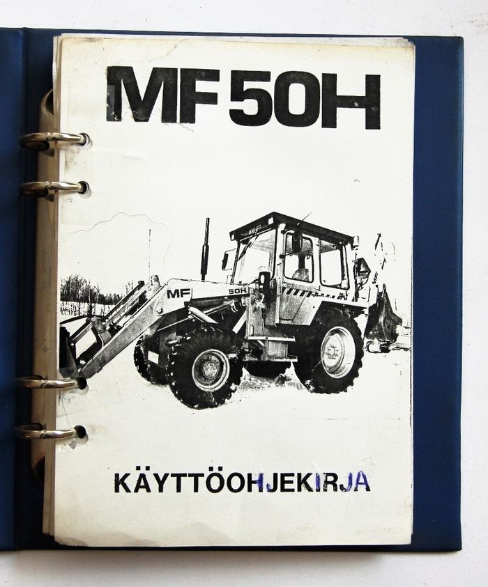 MF 50H Käyttöohjekirja