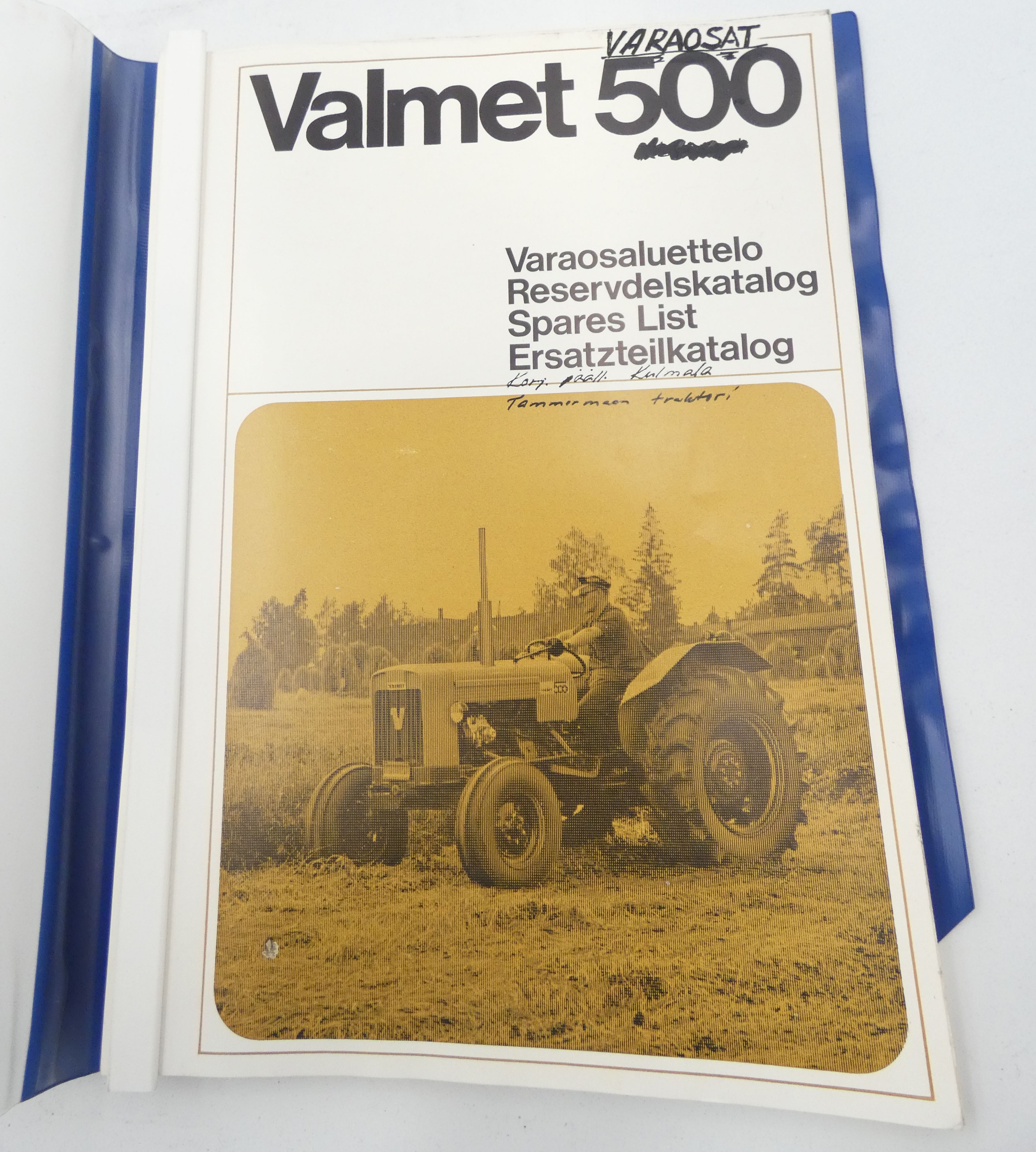 Valmet 500 varaosaluettelo