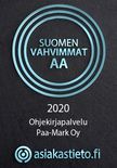 Suomen vahvimmat AA-luottoluokitus 2020
