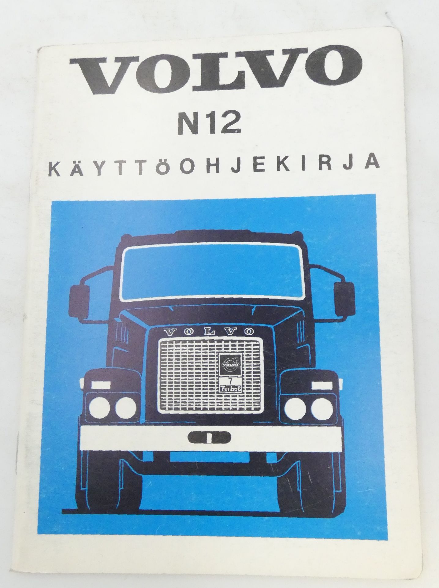Volvo N12 käyttöohjekirja