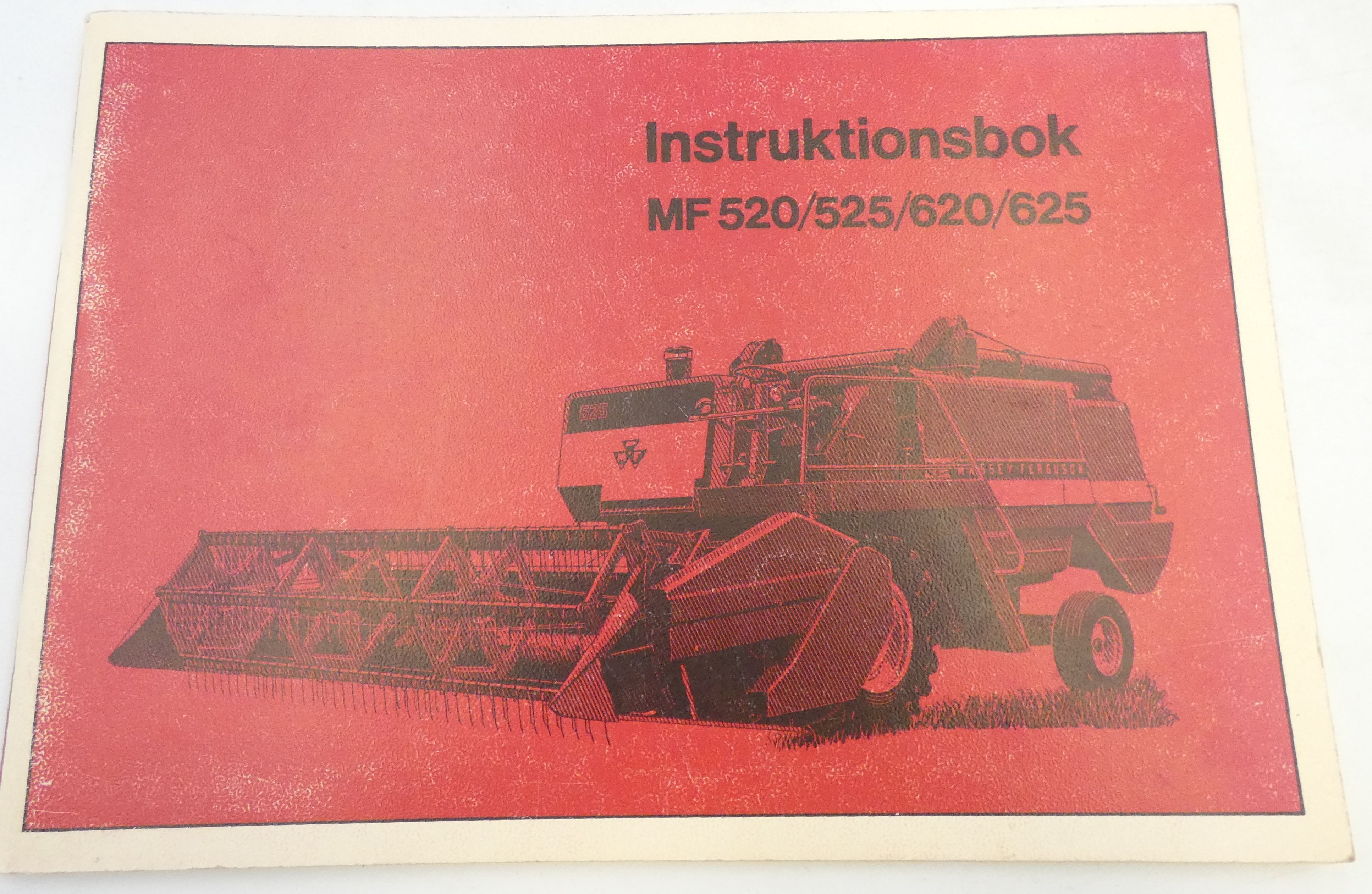 Massey-Ferguson MF520, 525, 620, 625 instruktionsbok
