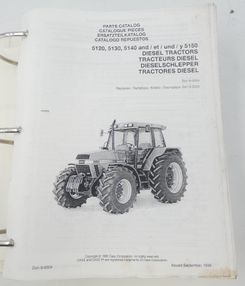 Case 5120, 5130, 5140 and 5150 diesel tractors parts catalog