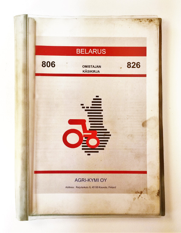 Belarus 806 ja 826 Omistajan käsikirja