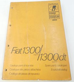 Fiat 1300 Super/1300dt Super spare parts catalogue
