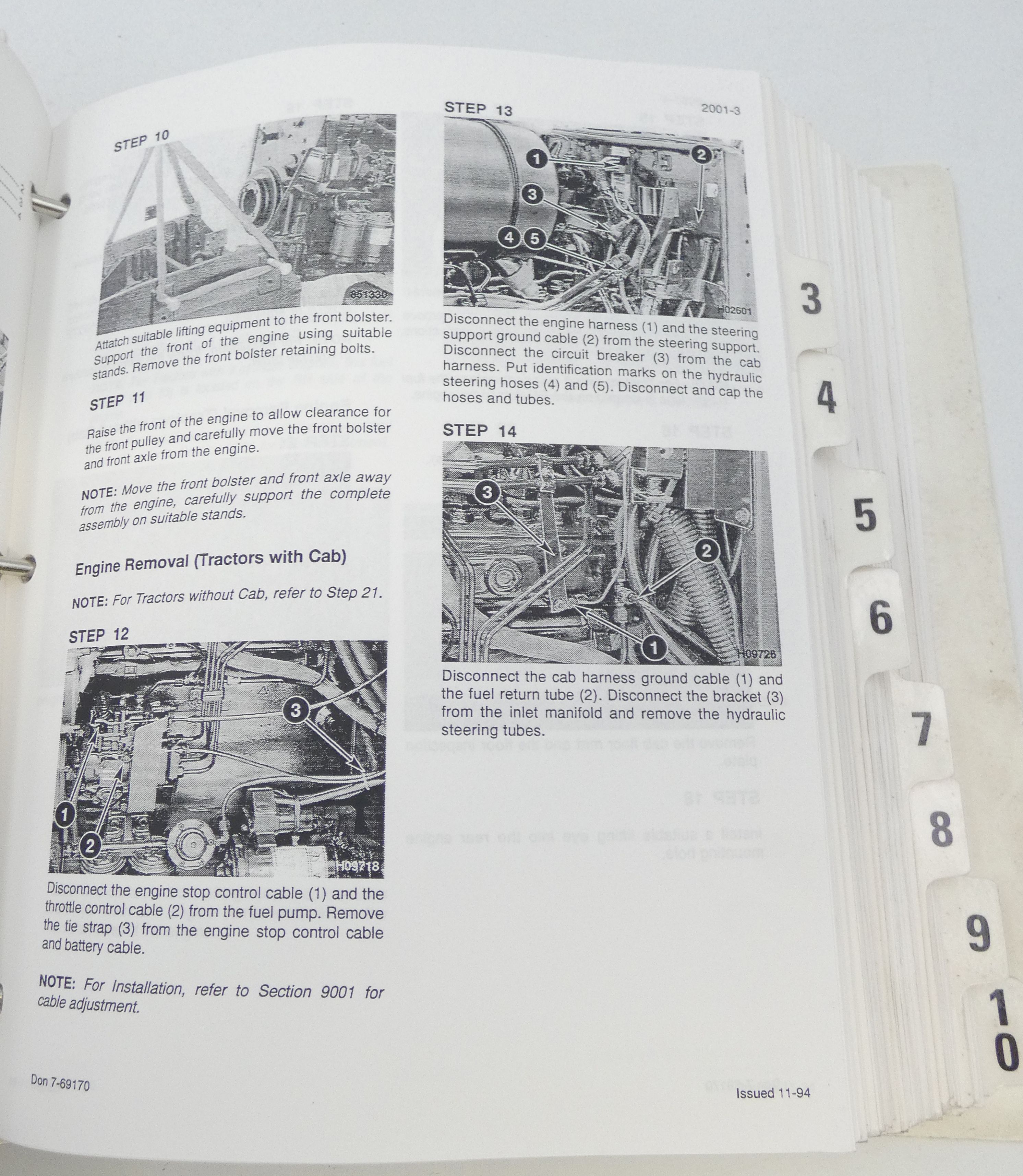 Case 3200 & 4200 series tractors service manual