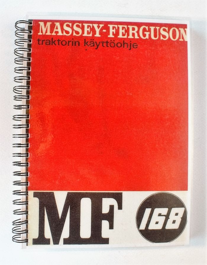 MF 168 Käyttöohje 1974