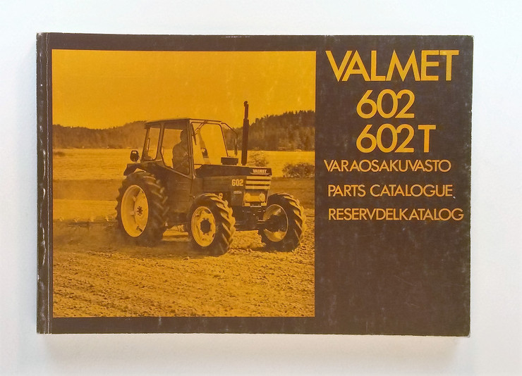 Valmet 602 ja 602T Varaosakuvasto