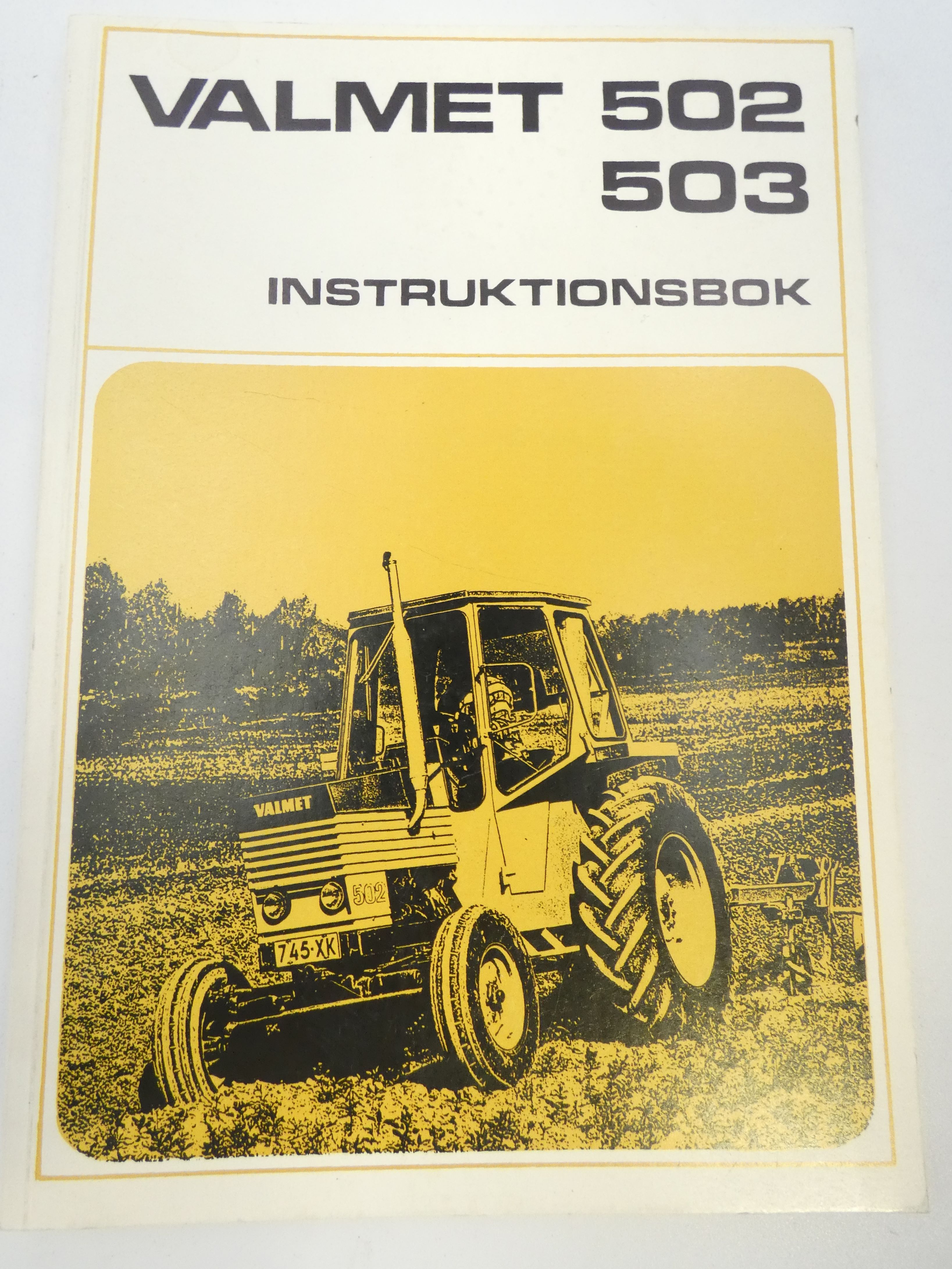 Valmet 502 och 503 instruktionsbok