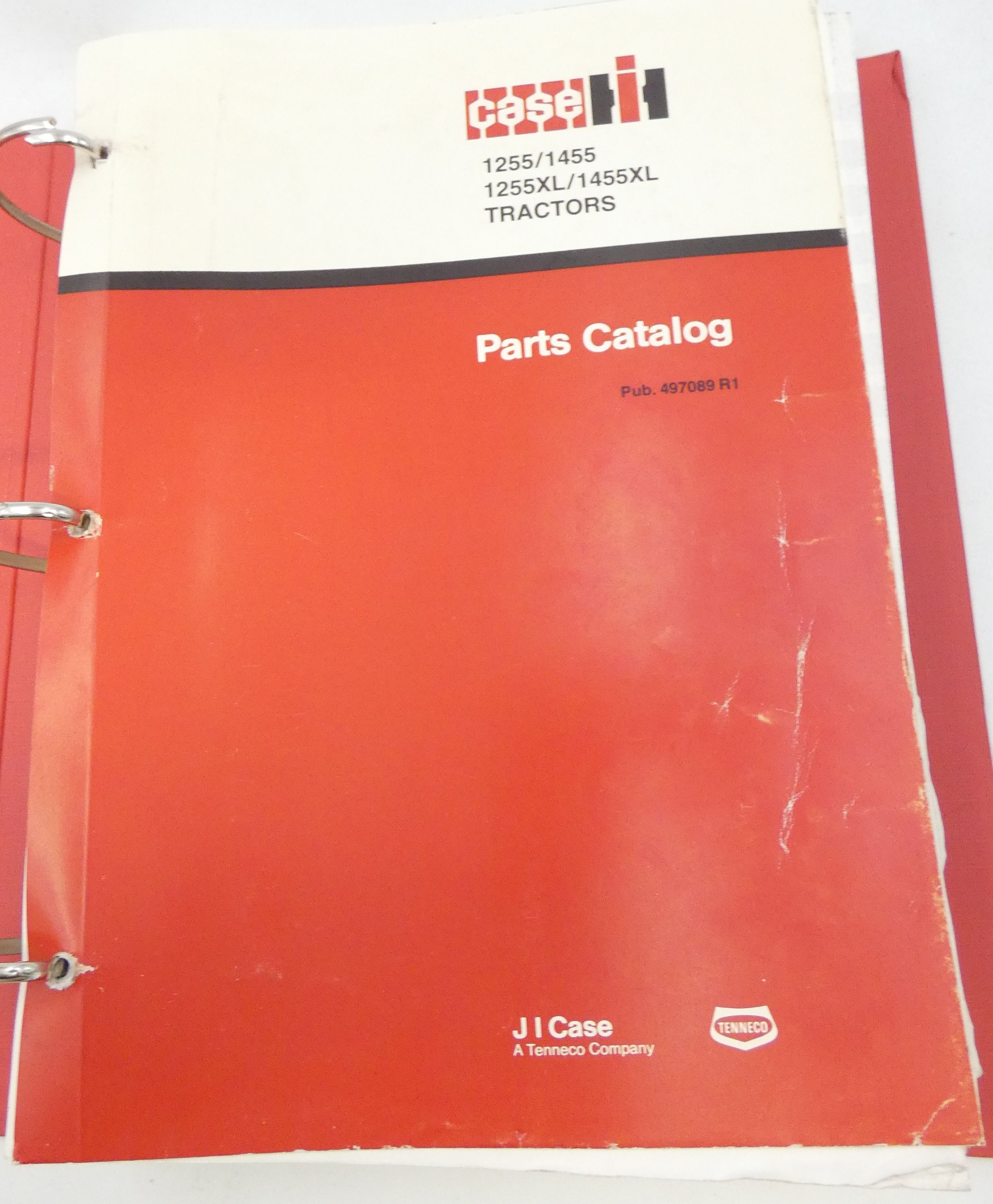 CaseIH 1255/1455, 1255XL/1455XL tractors parts catalog