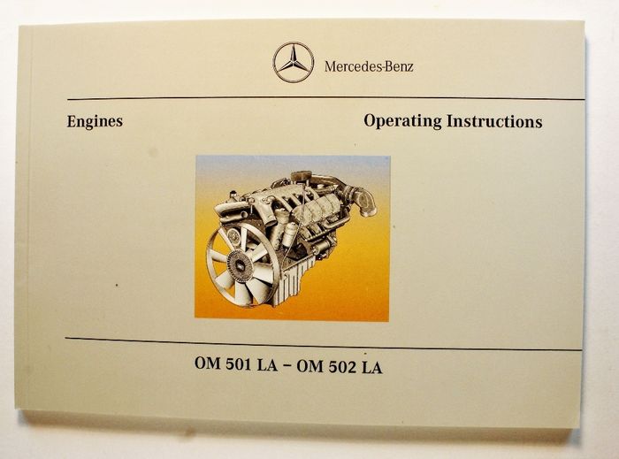 Mercedes-Benz OM 501 LA - OM 502 LA Operating Instructions