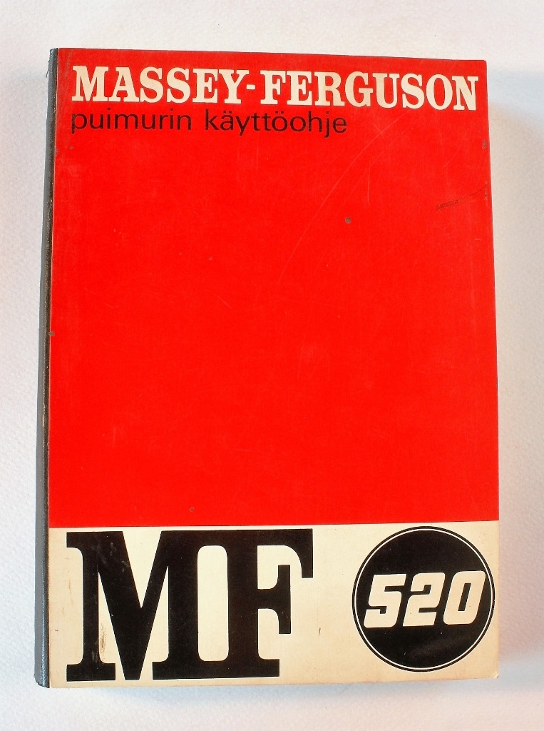 Massey Ferguson 520 Käyttöohje