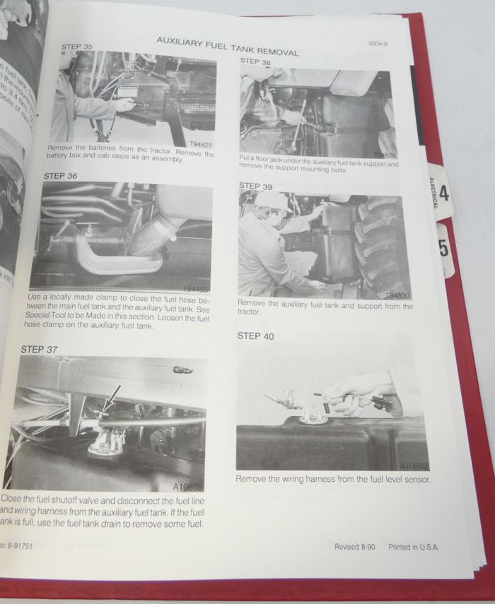 Case 7100 series tractors workshop manual
