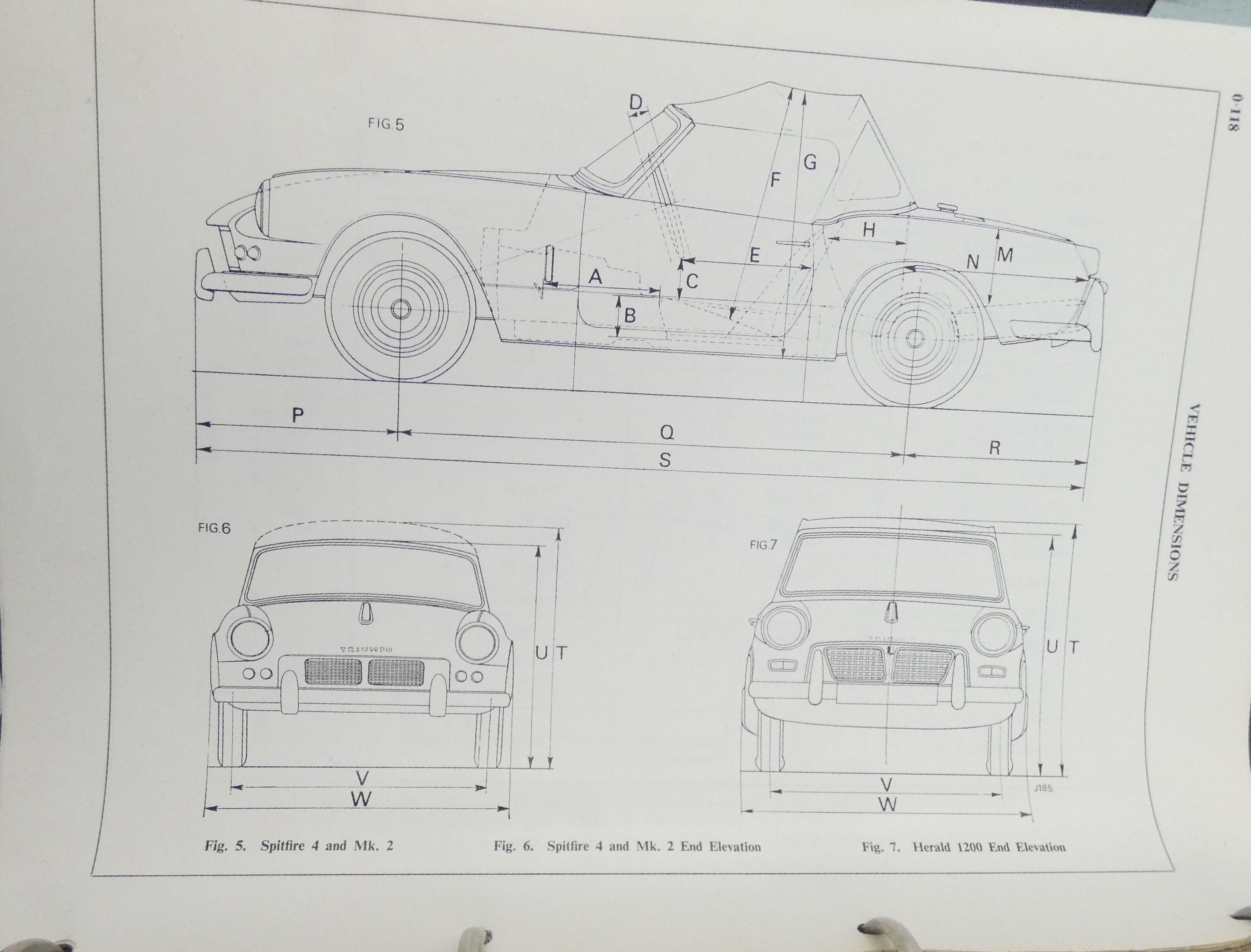 Triumph Herald 1200, 1250, Vitesse & Spitfire workshop manual